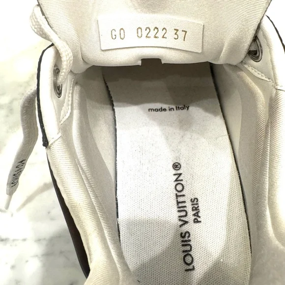 Authentic Louis Vuitton Women’s  Run 55 Trainers Sneakers - size 6.5 US - Picture 4 of 15